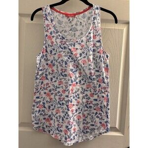 Joules Floral Tank Top Women’s US 4 UK 8 Cotton Sleeveless